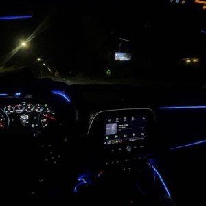 Acrylic RGB dreamcolor ambient lighting 6PC car kit
