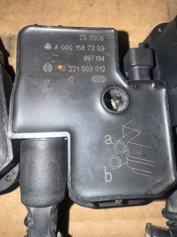 Mercedes-Benz A0001587303 M112/M112K Ignition Coils+Wires set OEM Genuine Mercedes part. *USED*